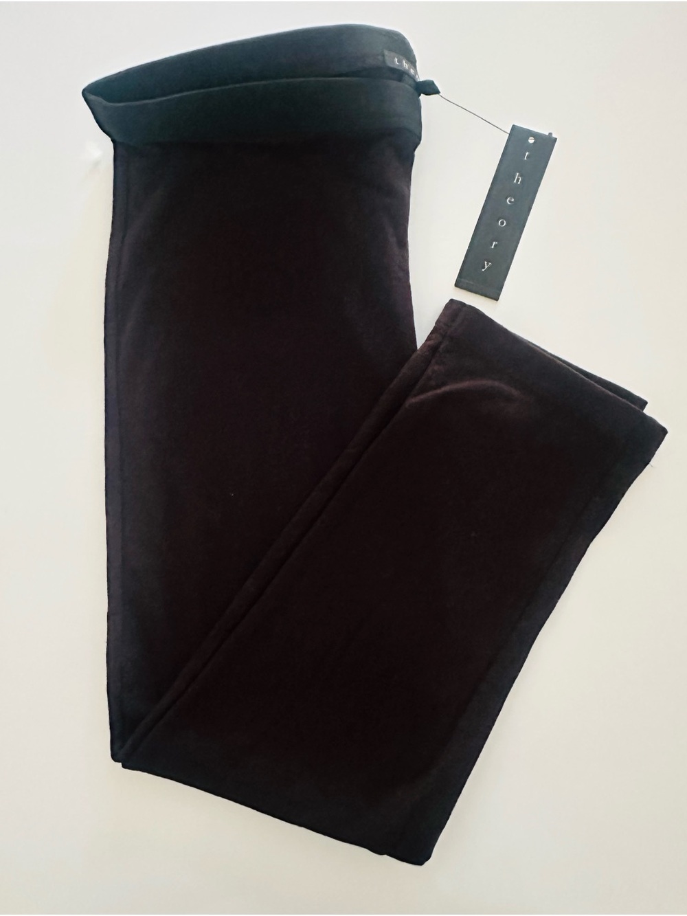 NWT Theory women’s Pima Cotton Black Leggings, small (generous sizing)